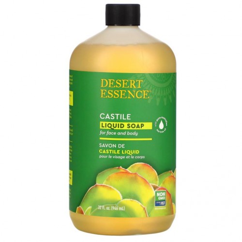 Desert Essence, 카스티야 액상 비누, 946ml(32fl oz)