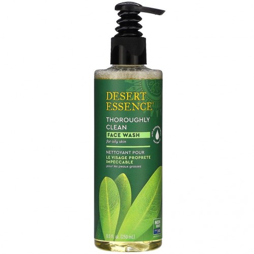Desert Essence, Thoroughly Clean 페이스 워시, 250ml(8.5fl oz)