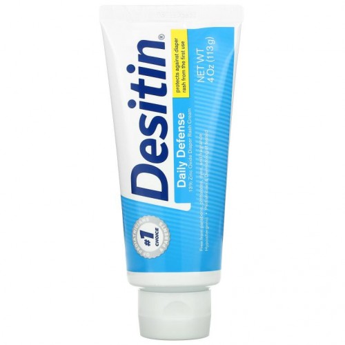 Desitin, 기저귀 발진 크림, 데일리 디펜스, 4 oz(113 g)