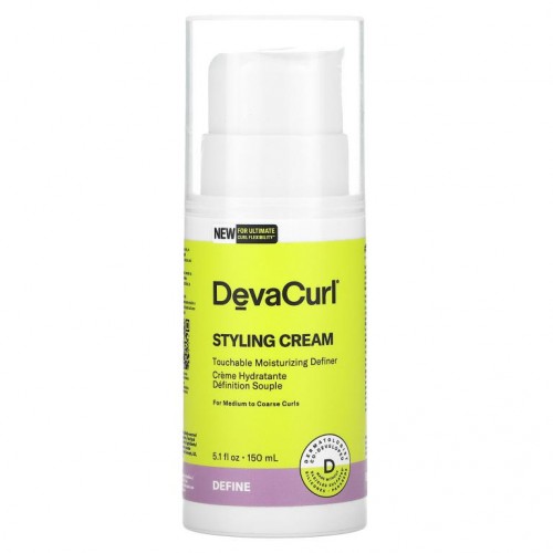 DevaCurl, 스타일링 크림, 좋은 촉감의 모이스처라이징 디파이너, 150ml(5.1fl oz)