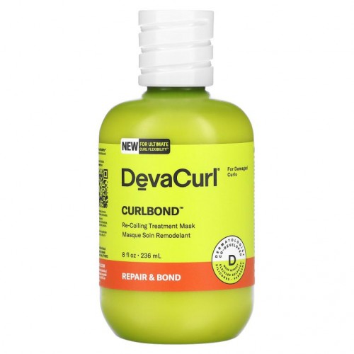 DevaCurl, Curlbond, 컬 회복 트리트먼트 마스크, 236ml(8fl oz)