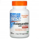 Doctor's Best, AstaReal이 함유된 아스타잔틴, 6mg, 베지 소프트젤 90정