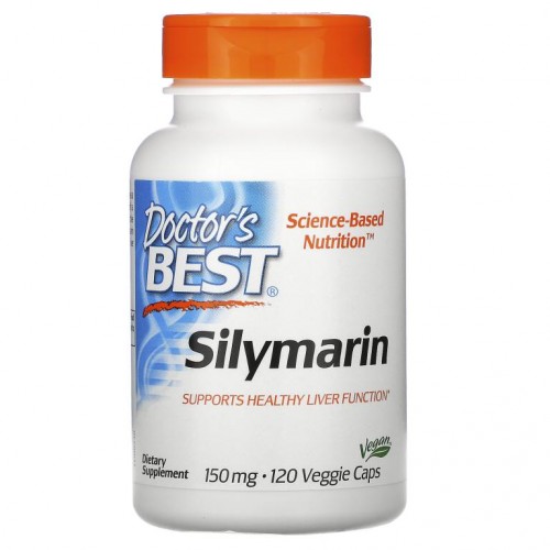 Doctor's Best, Silymarin, 150 mg, 120 Veggie Caps