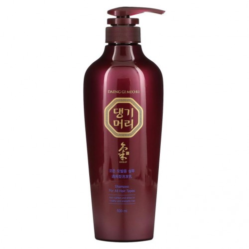Doori Cosmetics, 댕기머리, 모든 모발용 샴푸, 16.9fl oz(500ml)