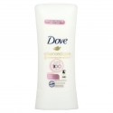 Dove, 어드밴스드 케어, 투명, 땀 억제 데오드란트, 깔끔한 마무리, 2.6oz(74g)