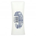 Dove, 어드밴스드 케어, 투명, 땀 억제 데오드란트, 깔끔한 마무리, 2.6oz(74g)