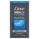 Dove, 남성용+케어, 클리니컬 프로텍션, 땀 억제 데오드란트, 클린 컴포트, 48g(1.7oz)