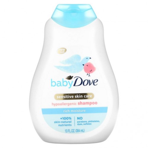 Dove, 베이비, 리치 모이스처 샴푸, 13fl oz(384ml)
