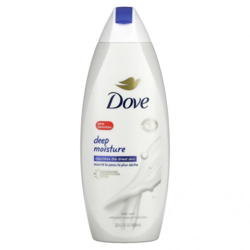 Dove, 딥 모이스처, 너리싱 바디 워시, 22fl oz(650ml)