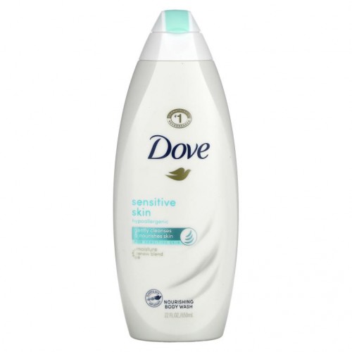 Dove, 민감한 피부용 바디 워시, 22fl oz(650ml)