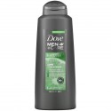 Dove, Men+Care, 2 In 1 샴푸 + 컨디셔너, 활력 부여, 라임 + 시더우드, 603ml(20.4fl oz)