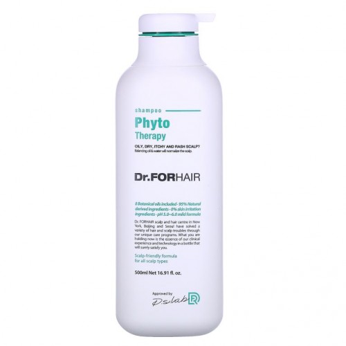 Dr.ForHair, 파이토 테라피 샴푸, 500ml(16.91fl oz)