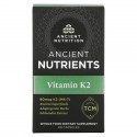 Dr. Axe / Ancient Nutrition, 에인션트 뉴트리언츠, 비타민K2, 캡슐 60정