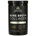 Dr. Axe / Ancient Nutrition, Bone Broth Collagen, 순수, 450g(15.9oz)