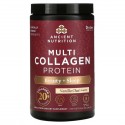 Dr. Axe / Ancient Nutrition, Multi Collagen Protein, Beauty + Sleep, Vanilla Chai, 8.47 oz (240 g)