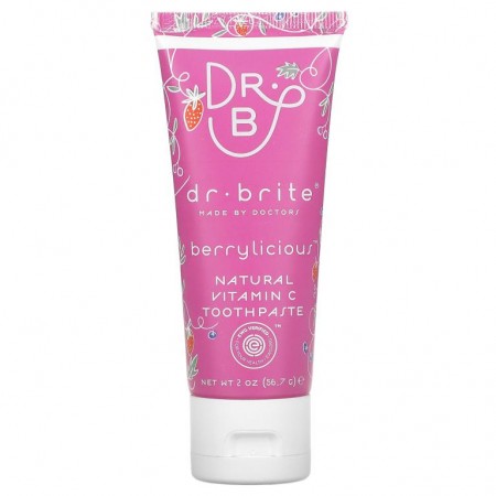 Dr. Brite, 천연 비타민C 치약, Berrylicious, 56.7g(2oz)