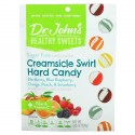 Dr. John's Healthy Sweets, Creamsicle Swirl Hard Candy, + Fiber & Vitamin C, Sugar Free, 3.85 oz (109 g)