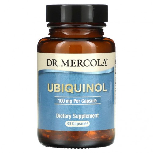 Dr. Mercola, 유비퀴놀, 100 밀리그램, 30 캡슐