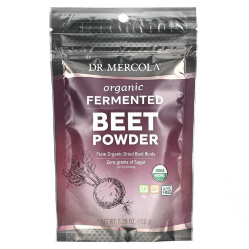 Dr. Mercola, 발효 비트 분말, 150g(5.29oz)