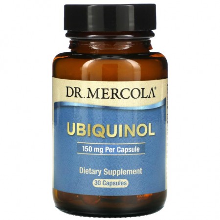 Dr. Mercola, 유비퀴놀, 150mg, 캡슐 30정