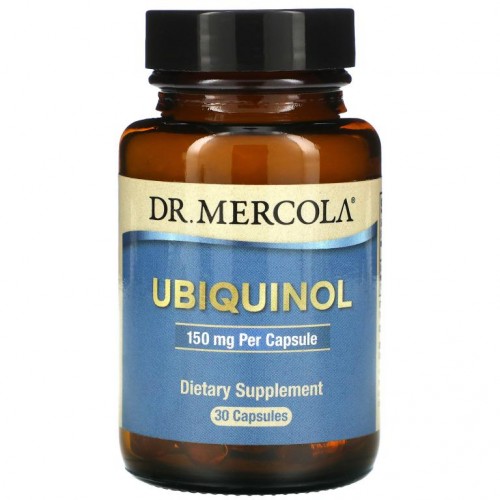 Dr. Mercola, 유비퀴놀, 150mg, 캡슐 30정