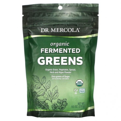 Dr. Mercola, 유기농 발효 채소, 270g(9.5 oz)