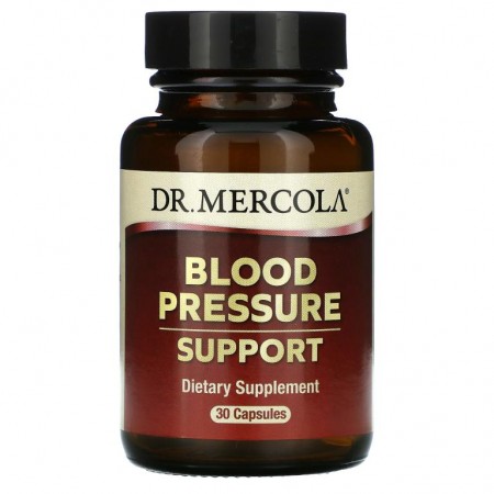Dr. Mercola, 혈압 서포트, 캡슐 30정