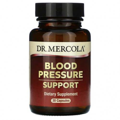 Dr. Mercola, 혈압 서포트, 캡슐 30정