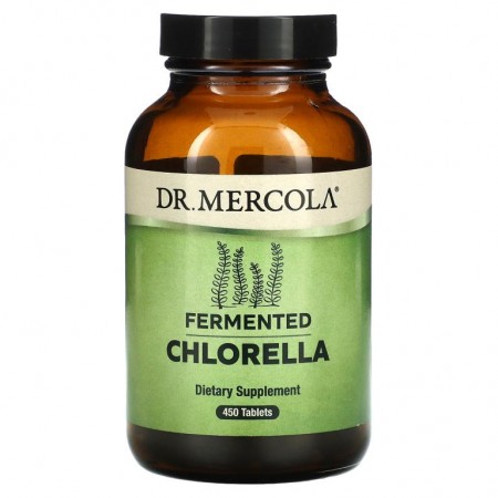 Dr. Mercola, 발효된 클로렐라, 450정