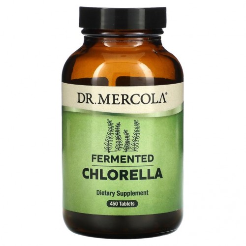 Dr. Mercola, 발효된 클로렐라, 450정