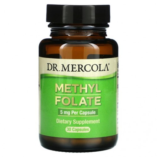 Dr. Mercola, 메틸 엽산, 5mg, 30정