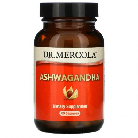 Dr. Mercola, 아슈와간다, 캡슐 60정