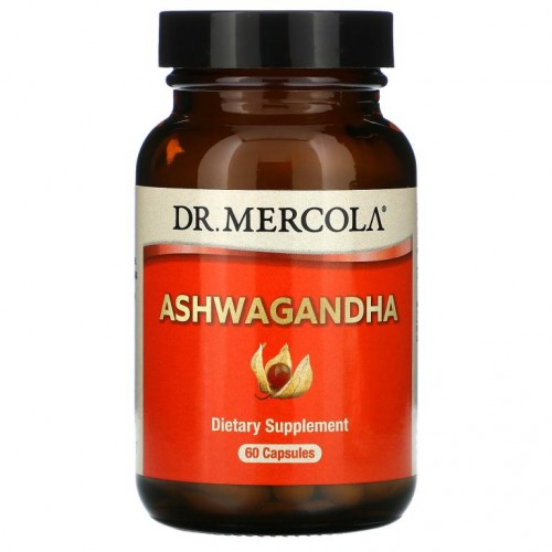 Dr. Mercola, 아슈와간다, 캡슐 60정