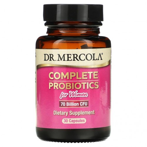 Dr. Mercola, 여성용 컴플리트 프로바이오틱스, 700억CFU, 캡슐 30정