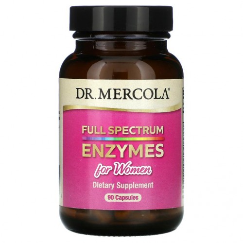 Dr. Mercola, 여성용 풀 스펙트럼 효소, 캡슐 90정