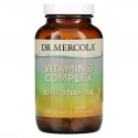 Dr. Mercola, 비타민 B 복합체, 벤포티아민 함유, 캡슐 180정