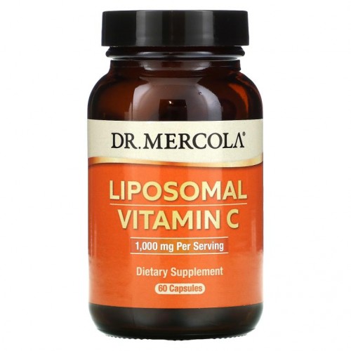 Dr. Mercola, 리포소말 비타민C, 500 mg, 캡슐 60정
