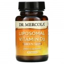 Dr. Mercola, 리포소말 비타민D3, 5,000IU, 캡슐 90정