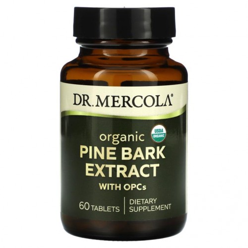 Dr. Mercola, OPC 함유 유기농 소나무 껍질추출물, 60정