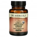 Dr. Mercola, 유기농 발효 사과 사이다 식초와 카이옌, 30정