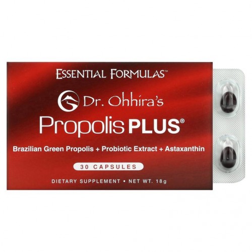 Dr. Ohhira's, 프로폴리스 플러스, 캡슐 30정