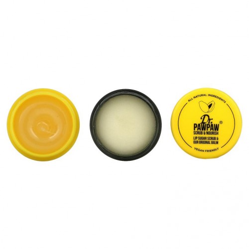 Dr. PAWPAW, Lip Sugar Scrub & Original Balm, 0.55 fl oz (16 g)
