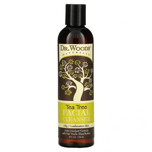 Dr. Woods, 페이셜 클렌저, 티트리, 236ml(8fl oz)