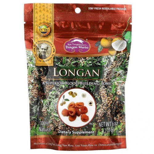 Dragon Herbs, 용안과, 170g(6oz)