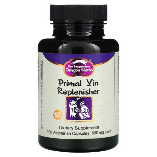 Dragon Herbs, Primal Yin Replenisher, 500mg, 식물성 캡슐 100개