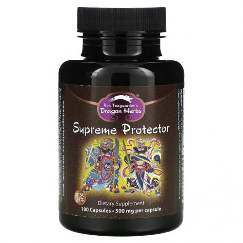 Dragon Herbs, Supreme Protector, 450mg, 100캡슐