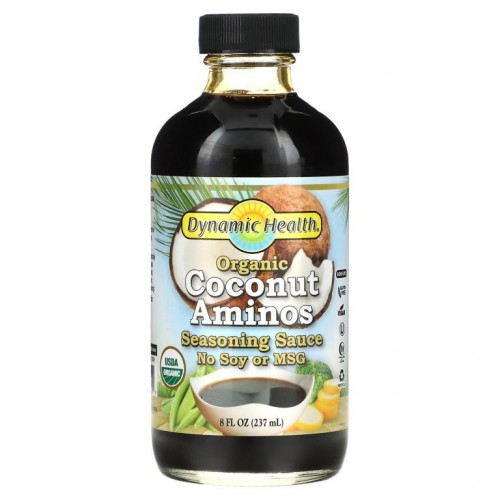 Dynamic Health Laboratories, Organic Coconut Aminos, 시즈닝 소스, 8 fl oz (237 ml)