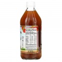 Dynamic Health Laboratories, 초모 및 꿀 함유 무가공 애플 사이다 식초, 473ml(16fl oz)