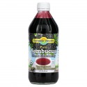 Dynamic Health Laboratories, 순 삼부커스 블랙 엘더베리즙 100% 농축물, 무가당, 473ml(16fl oz)