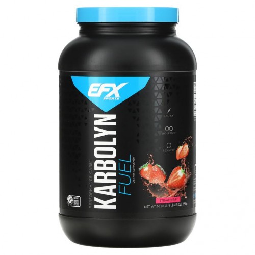 EFX Sports, Karbolyn Fuel, 스트로베리, 1,950g(68.8oz)